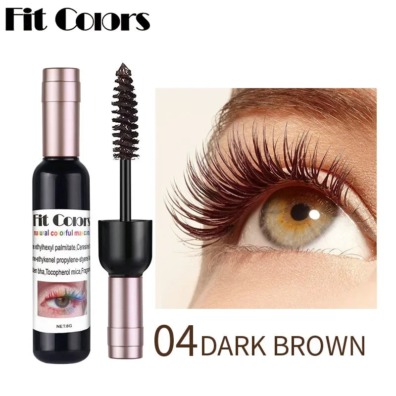 Colorful Waterproof Mascara - Glitter Diamond Cosplay Makeup