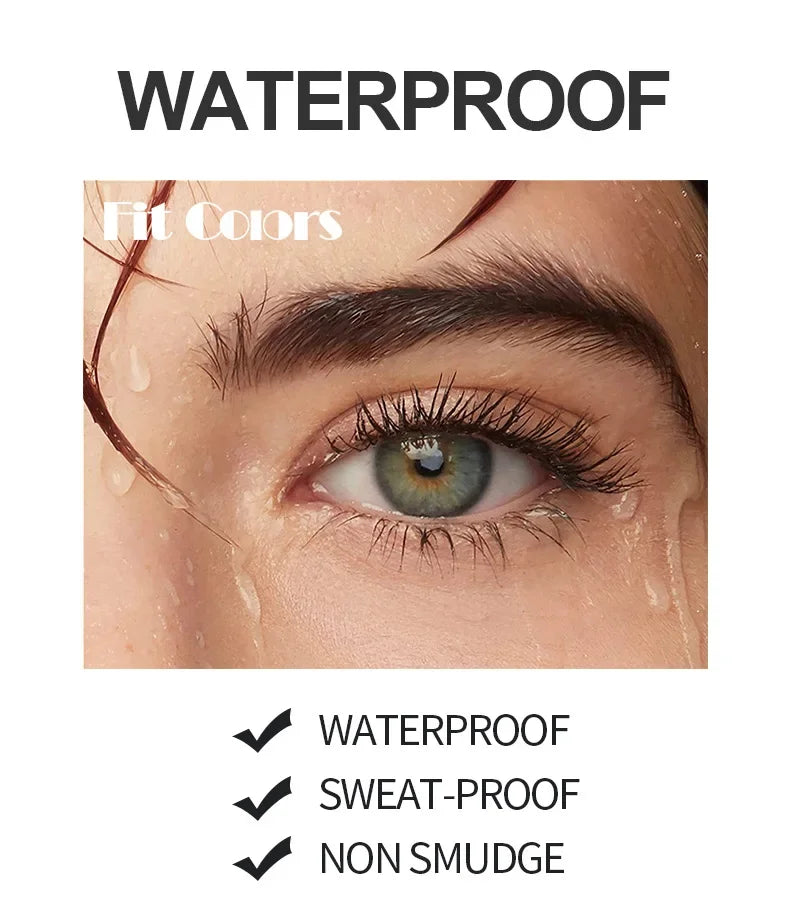 Colorful Waterproof Mascara - Glitter Diamond Cosplay Makeup